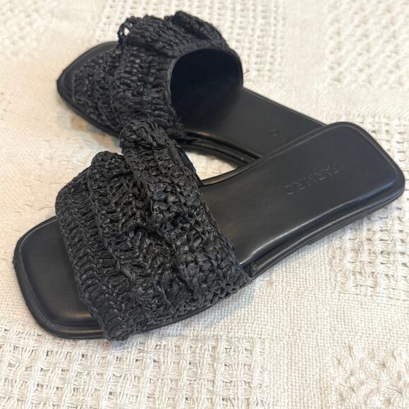 Farm Rio 7 ruffle layered crochet slide slip on sandal 2768 - Picture 5 of 8